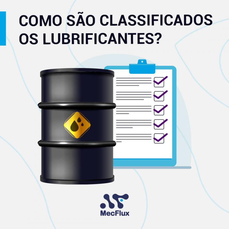 Como são classificados os lubrificantes?