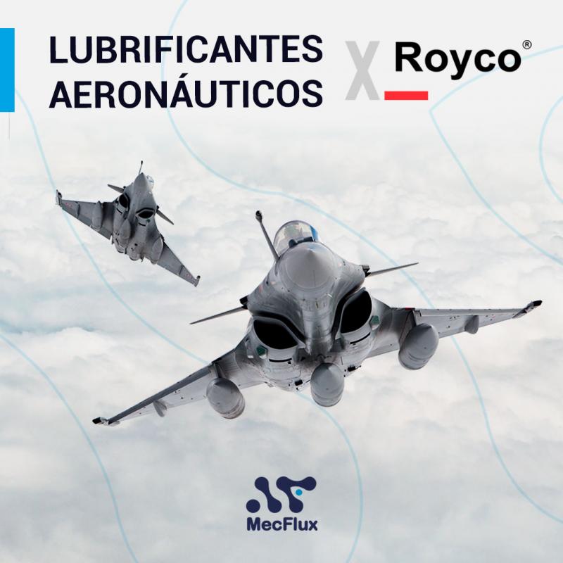 Lubrificantes aeronáuticos Royco