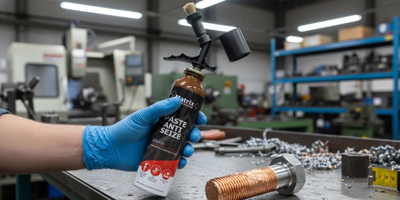 Pasta de montagem cobreada na indústria de metalworking é essencial para paradas mais rápidas e seguras