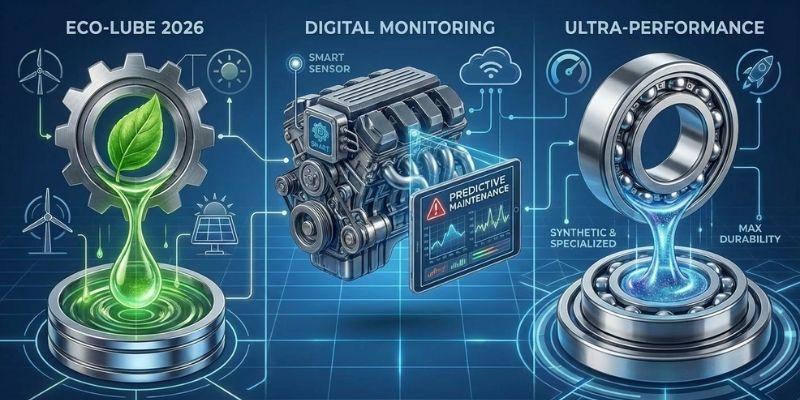3 Principais Tendências em Lubrificação Industrial que Vão Definir 2026
