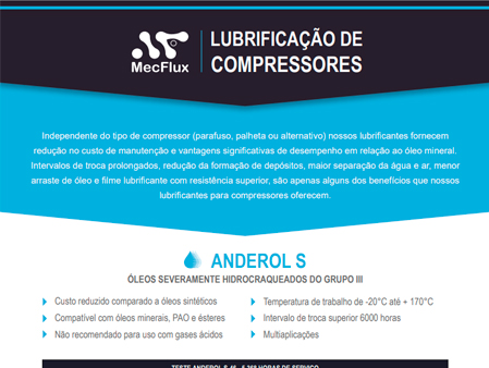 CATÁLOGO COMPRESSORES