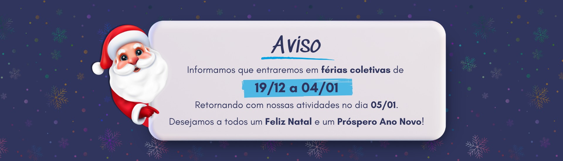 Recesso de Fim de Ano